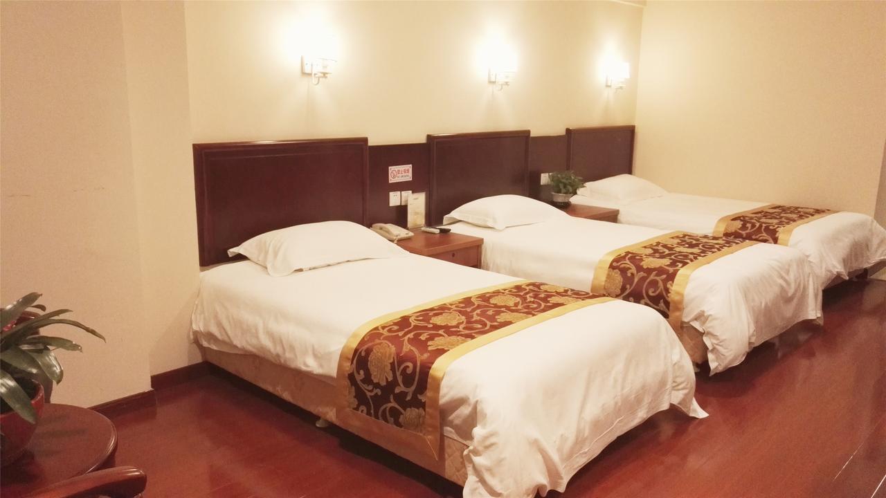 Greentree Inn Zhejiang Jiaxing Zhongan Business Hotel Exterior foto