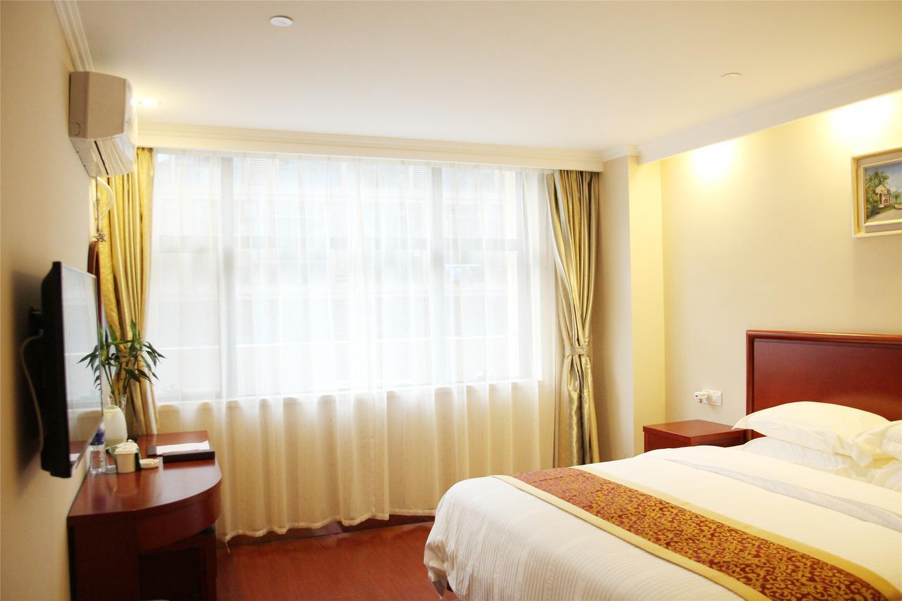 Greentree Inn Zhejiang Jiaxing Zhongan Business Hotel Exterior foto